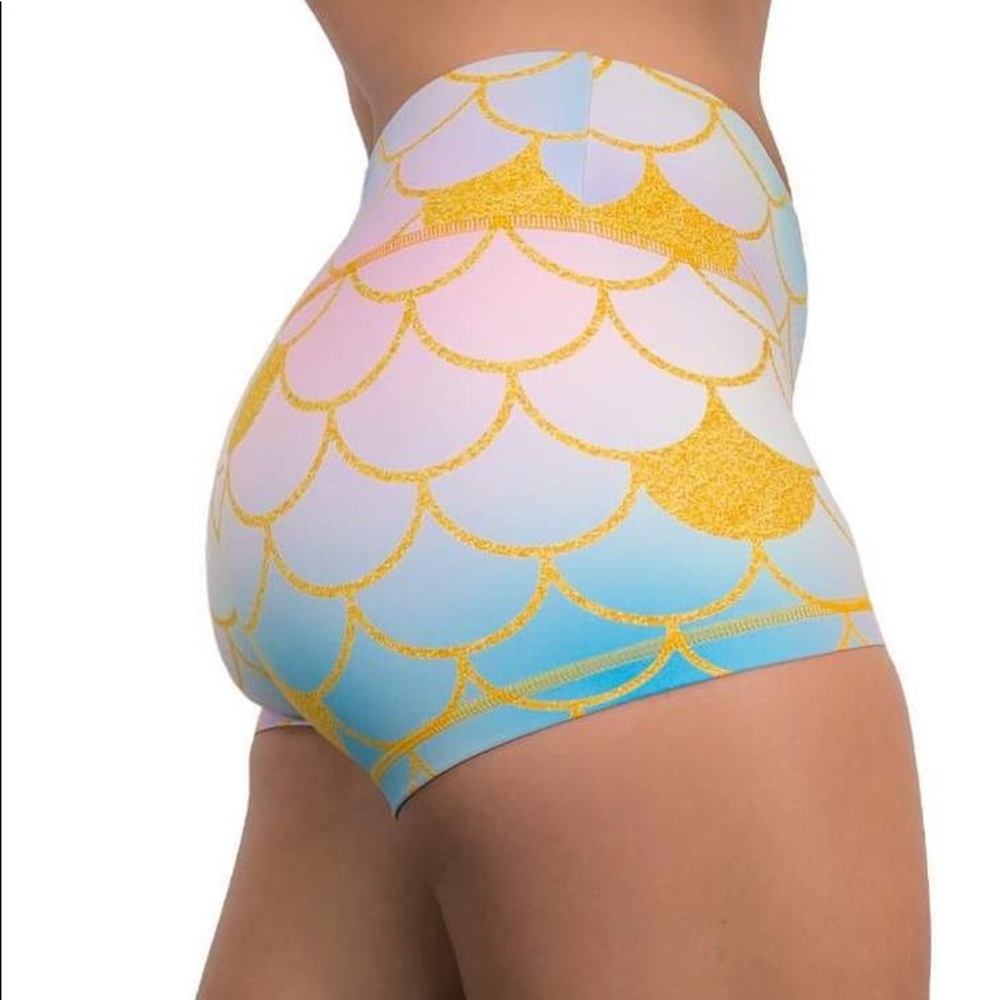 Feed Me Fight Me Mermaid Shorts